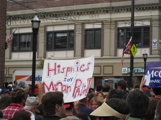 McCain/Palin Rally in Media, PA