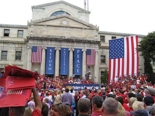 McCain/Palin Rally in Media, PA