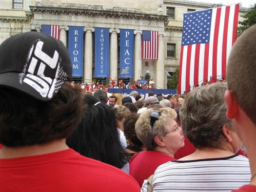 McCain/Palin Rally in Media, PA