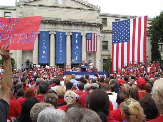 McCain/Palin Rally in Media, PA