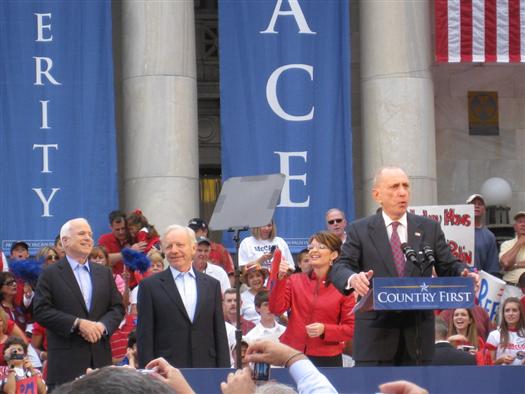 McCain/Palin Rally in Media, PA