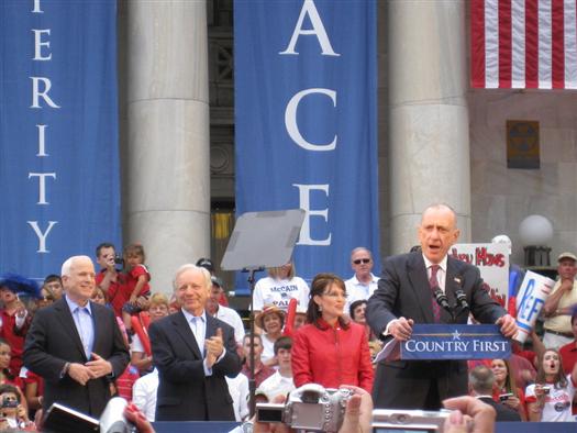 McCain/Palin Rally in Media, PA