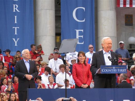 McCain/Palin Rally in Media, PA