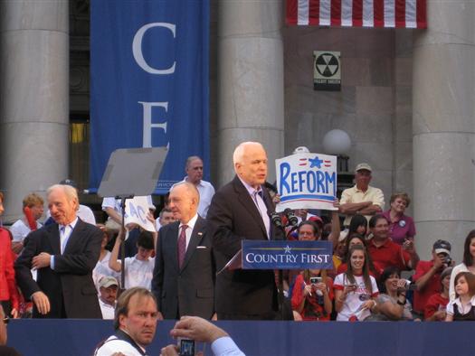 McCain/Palin Rally in Media, PA