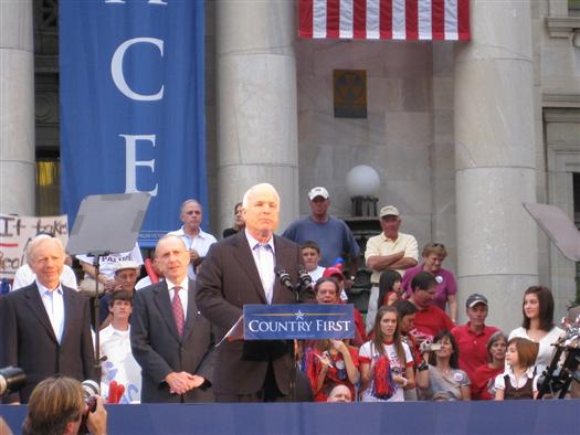 McCain/Palin Rally in Media, PA