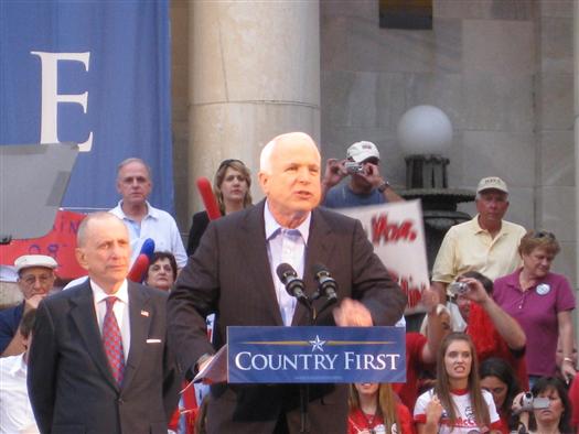 McCain/Palin Rally in Media, PA