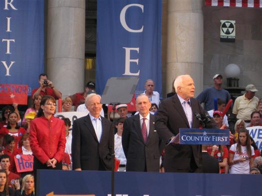 McCain/Palin Rally in Media, PA