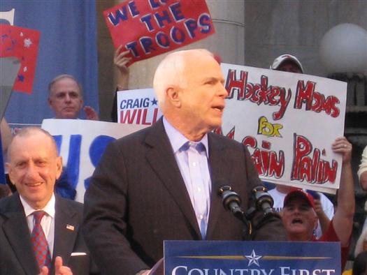 McCain/Palin Rally in Media, PA