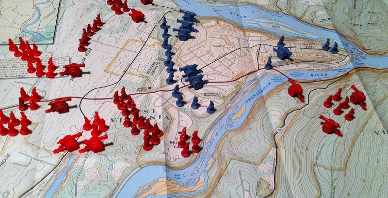 Stonewall’s Siege of Harpers Ferry as Told by RISK