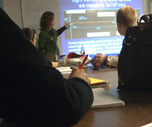 Astronomy class at DCCC