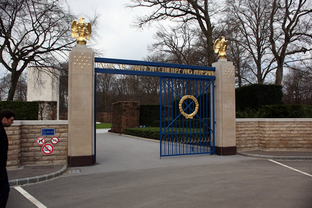 Luxembourg American Cemetery Gate