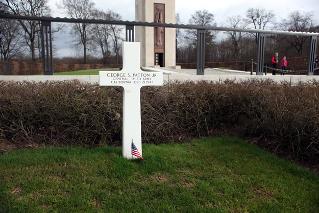 Luxembourg American Cemetery Patton Grave