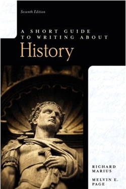 how to write a history book report