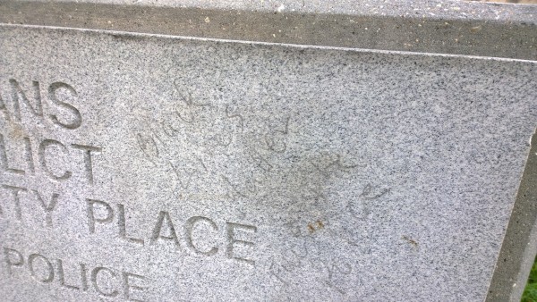 Battle of Liberty Place Monument. Photo taken December 29, 2012.