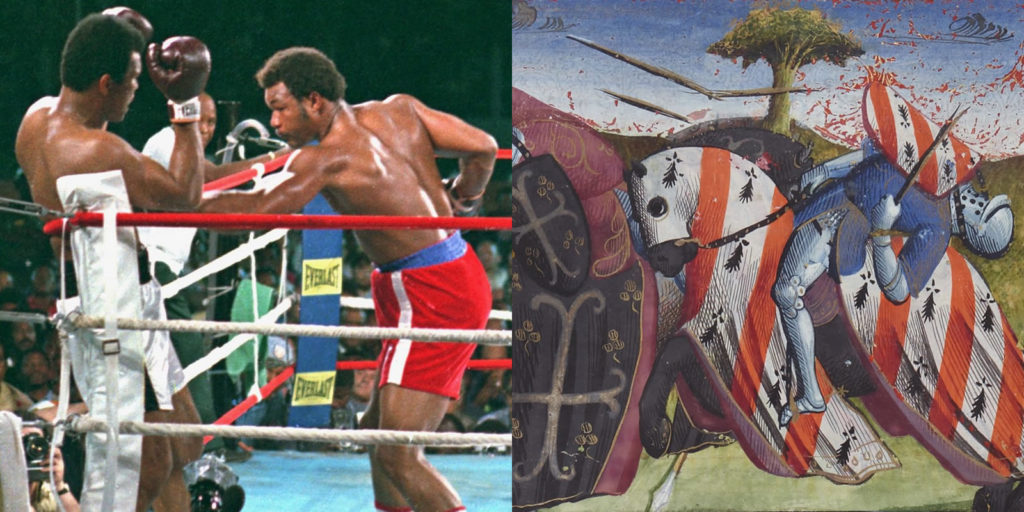 The Arthurian version of “ropeadope”