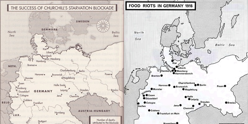 Did Buchanan Plagiarize this World War I Blockade Map?