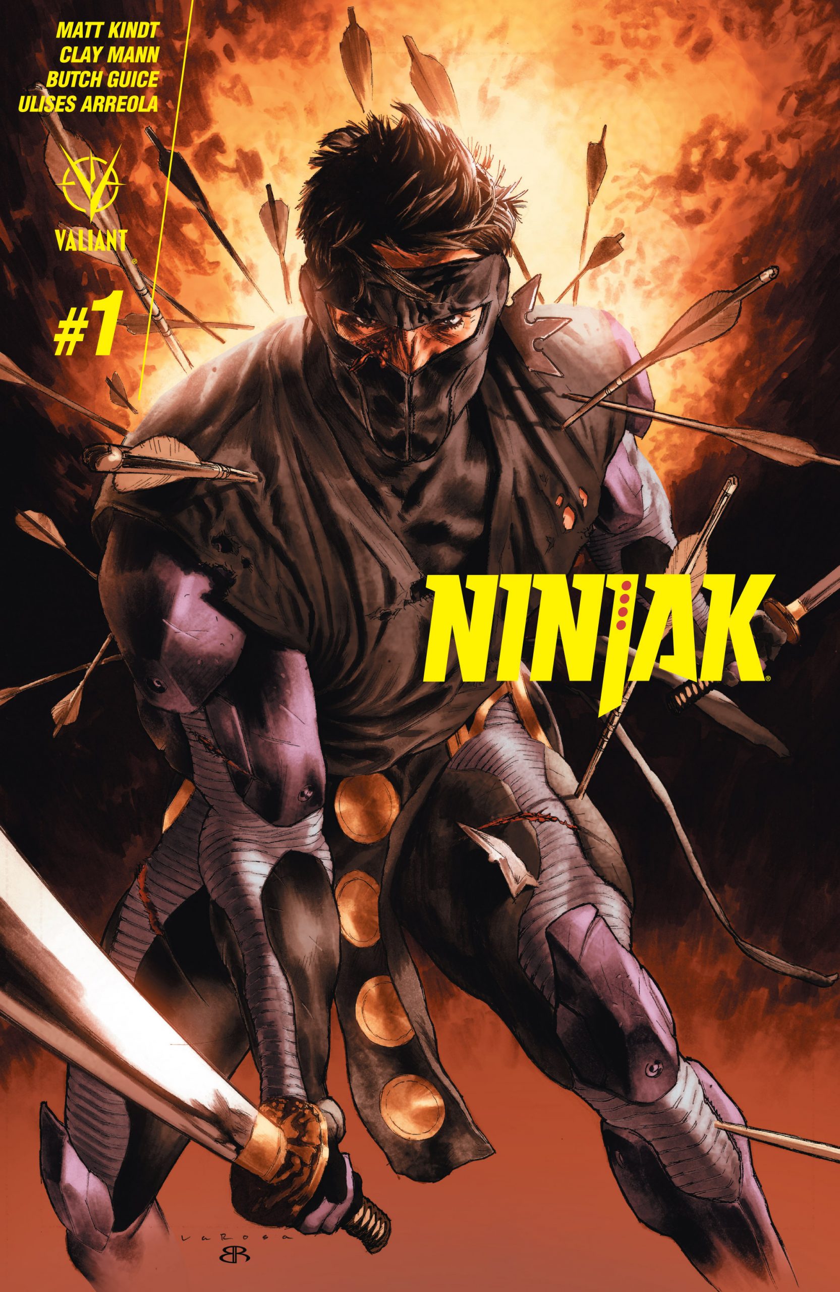 Ninjak vol. 3, issues 1 (2015)