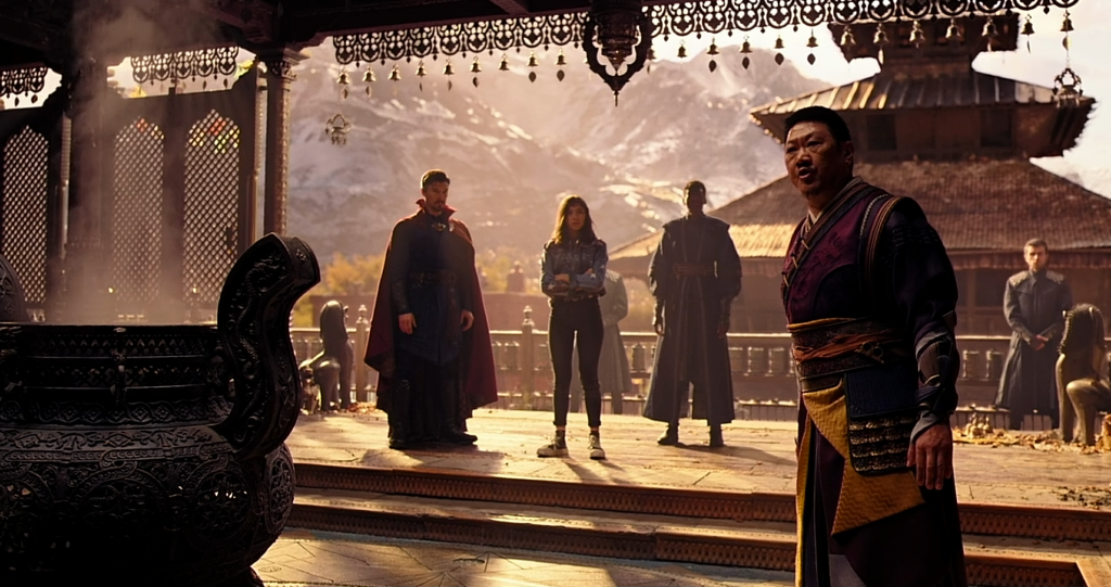 Scene from Dr. Strange in the Multiverse of Madness